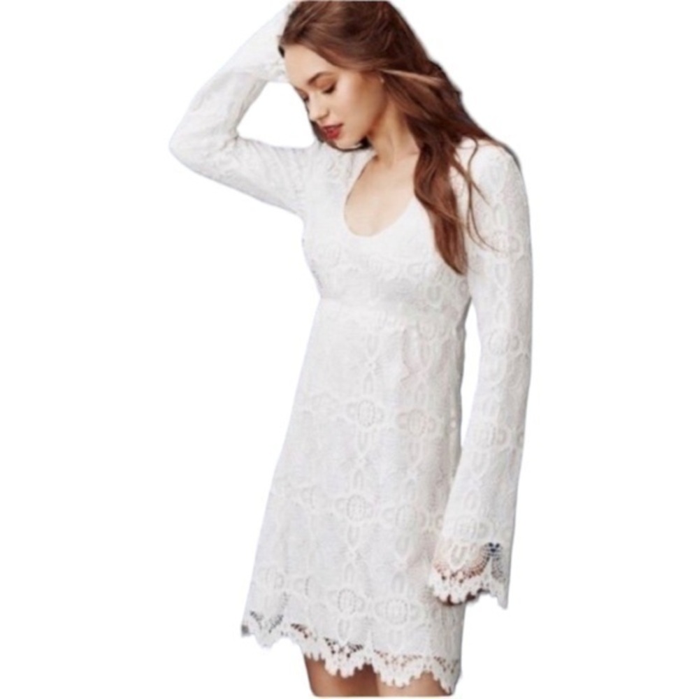 Stone Cold Fox Billi Lace Babydoll Mini Dress Size 1